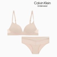 Calvin Klein Underwear 여성 테크니컬 레이스 SET QF7154AD-QF7158AD-7NS