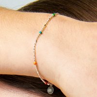 Uni.J Rainbow Point Bracelet Ib282