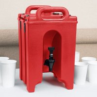 Cambro Camtainers 15 Gallon Hot Insulated Beverage Dispenser 100LCD158