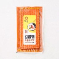 CJ제일제당 백설 CJ 백설 숯불김밥햄110g 김밥햄 반찬