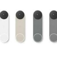 Google Nest Doorbell Battery 무선 초인종 카메라-Snow