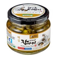 노브랜드 피아골미선씨 아삭아삭 새콤달콤 매실장아찌 500g 2개 500g