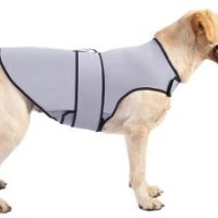 Sychien 강아지 불안감 강아지 재킷 대형견용 썬더 카밍 셔츠 조끼 블루이쉬