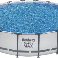 베스트웨이 패밀리조립식수영장 Bestway Steel Pro MAX 라운드 지상 수영장