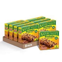 네이쳐밸리 Nature Valley Protein 그래놀라 바 땅콩 버터 다크 초콜릿 5개입 8팩