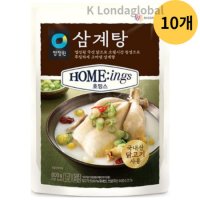 청정원 호밍스 즉석 삼계탕 복날 보양식 10개 800g