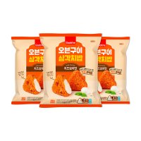 굽네 오븐구이 삼각치밥 치즈김치맛 (3개입) 300g  3팩