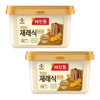 CJ 해찬들 담백한 재래식된장 3kg 2개