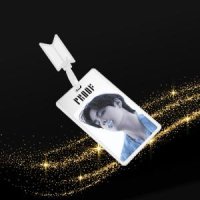 BTS 굿즈 방탄소년단 3D 렌티큘러 포토카드 스트랩 뷔 V