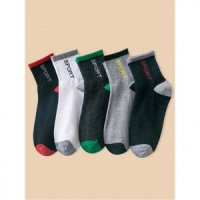 5pairs 남성 레터 그래픽 양말 Sunnysox Store 164454