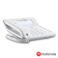 모토로라 자동응답 유선전화기 C7201M 화이트