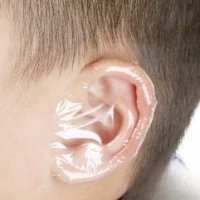 귀방수스티커 샤워 방수 스티커 목욕 성인 샴푸 어린이 보호 비닐 귀보호