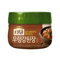 CJ제일제당 백설 다담 우렁강된장 양념 500g 1개