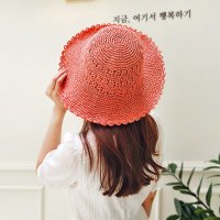 니뜨 DIY 손뜨개 레터 썸머햇 코바늘가방패키지 여름뜨개모자 종이실