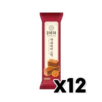 세븐일레븐 을지로 약과버터스틱 디저트간식 50g x 12개