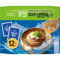 풀무원 동치미육수 깔끔한 냉면육수 12p 3480g 1개