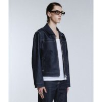 MODEN ARDOR 몬드리안 지퍼자켓 스티치 Mondrian zipper jacket stitch WH MA1JK001