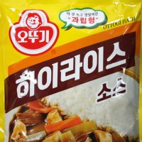 오뚜기 하이라이스 분말 1kg 가루 업소 식당용 벌크도매용 50인