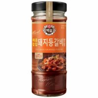 백설 매콤칼칼 돼지 등갈비 양념 470g 3개