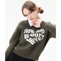 러브이즈트루LUV IS TRUE러브이즈트루 MV LOVE KNIT KHAKI 418315