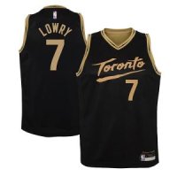 Outerstuff Kyle Lowry 토론토 랩터 7 유아용 2020 21 시티 에디션 저지