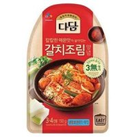 UNKNOWN 냉장 다담 갈치조림양념150gx2개 150g 1개