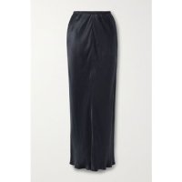 더로우 더 로우 여성 Biga draped cupro maxi skirt 미디 6962 W2461BLK