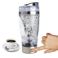 Mini USB Electric Automatic Protein Shaker Portable Movement Mixing Mixer Vortex Tornado BPA F