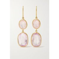 PIPPA SMALL 여성 18-karat kunzite and rose quartz earrings 귀걸이 226