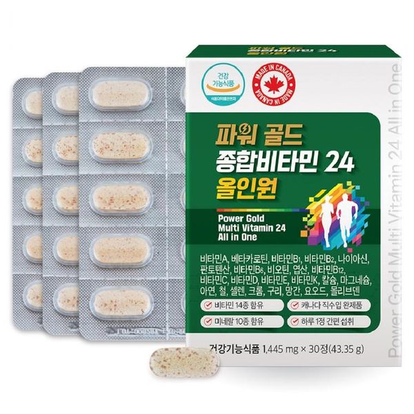 파워 골드 종합비타민 24 올인원