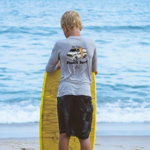 플래닛서프 아동 루즈핏 래쉬가드 UBT009G