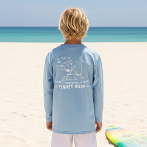 플래닛서프 아동 루즈핏 래쉬가드 UBT008B