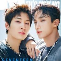 일본 맨즈 논노 2023년 9월호 증간호 - 세븐틴 원우 도겸 DK 커버 일본어 잡지