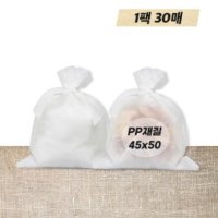 일회용 한약추출보자기 육수보자기 45x50 1팩 30장 PP재질 부직포 다시국물