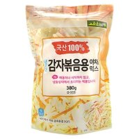 그린피아 국내산 냉동 감자볶음용 야채믹스 380g - 바쁜 현대인 집밥쉐프로 만들어드립니다