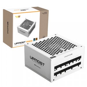 darkFlash UPMOST 1050W 80PLUS골드 풀모듈러 ATX3.0 화이트
