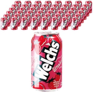웰치스 딸기 355ml (24캔) x 2박스