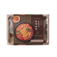 신세계푸드 PEACOCK 송탄식 부대찌개 2인분 738g