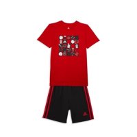 아디다스 U93429 Adidas Baby Boys 2-Piece Tee & Shorts Set