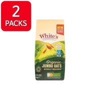 Whites Jumbo Oats 와잇스 홀그레인 오트 점보 오트 대용량 1kg 2팩