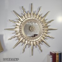 현관 벽 거울 포인트 대형 장식 미러 태양