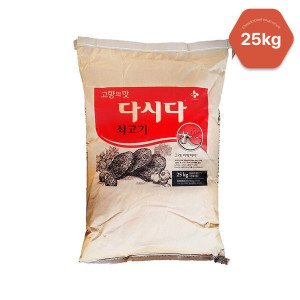다시다 무료배송 CJ 백설 쇠고기 다시다 25kg / 박스포장