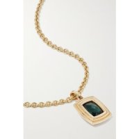 MAOR 여성 Equinox large 18-karat tourmaline necklace 목걸이 ULEQUINOX2