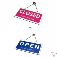 JUNA 걸이형표지판 OPEN CLOSED 오픈문패 오픈클로즈 close