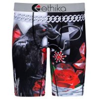 Ethika 남성용 스테이플 복서 브리프 리치 레이븐 리치 레이븐