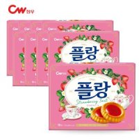 청우식품 청우 플랑 딸기160g x8개 타르트 쿠키