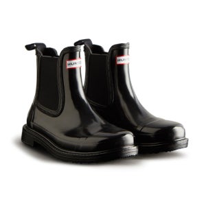 [헌터] [WOMEN] 코만도 첼시 글로스 레인부츠 - 블랙 WFS1018RGLBLK WFS1018RGLBLK
