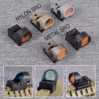 RMR 스코프 마운트 조준경 Tactical Trijicon SRO Dot Sight Collimator Rifle Reflex Scope Optics Ri