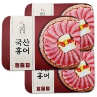 백년수산 국산 홍어 1kg x 3팩 + 증정