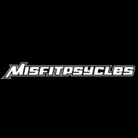 MISFITPSYCLES 자전거 프레임 스티커 사이클링 데칼 시트 1 개